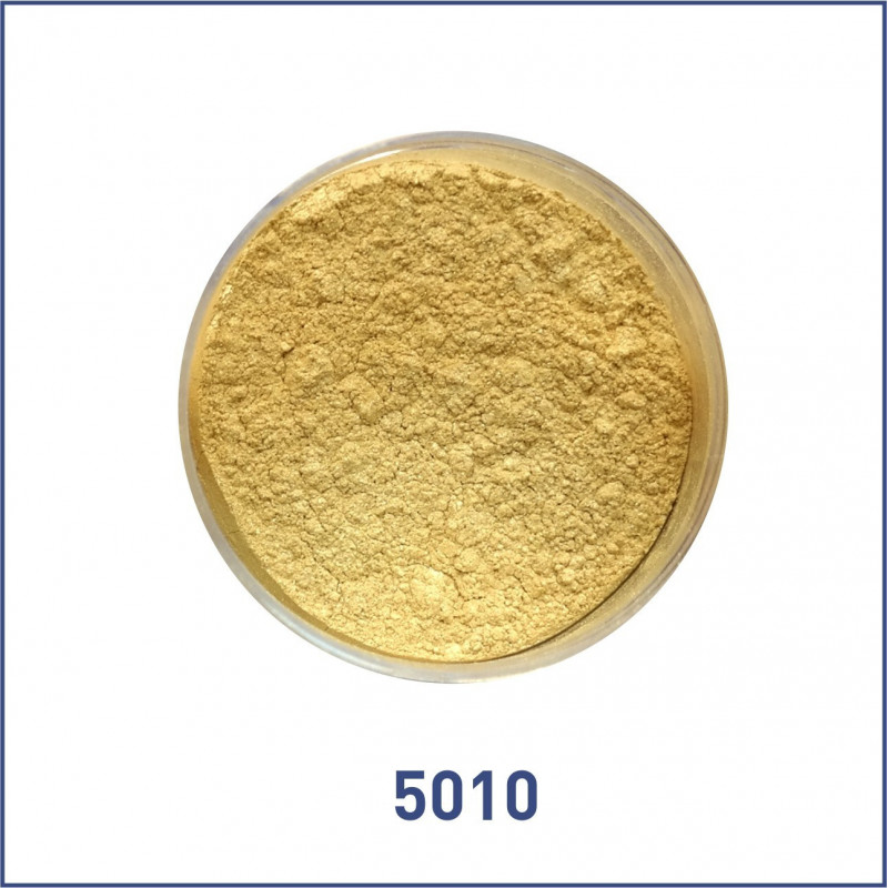 Mika 5010 złoto metaliczne jasne 25 g