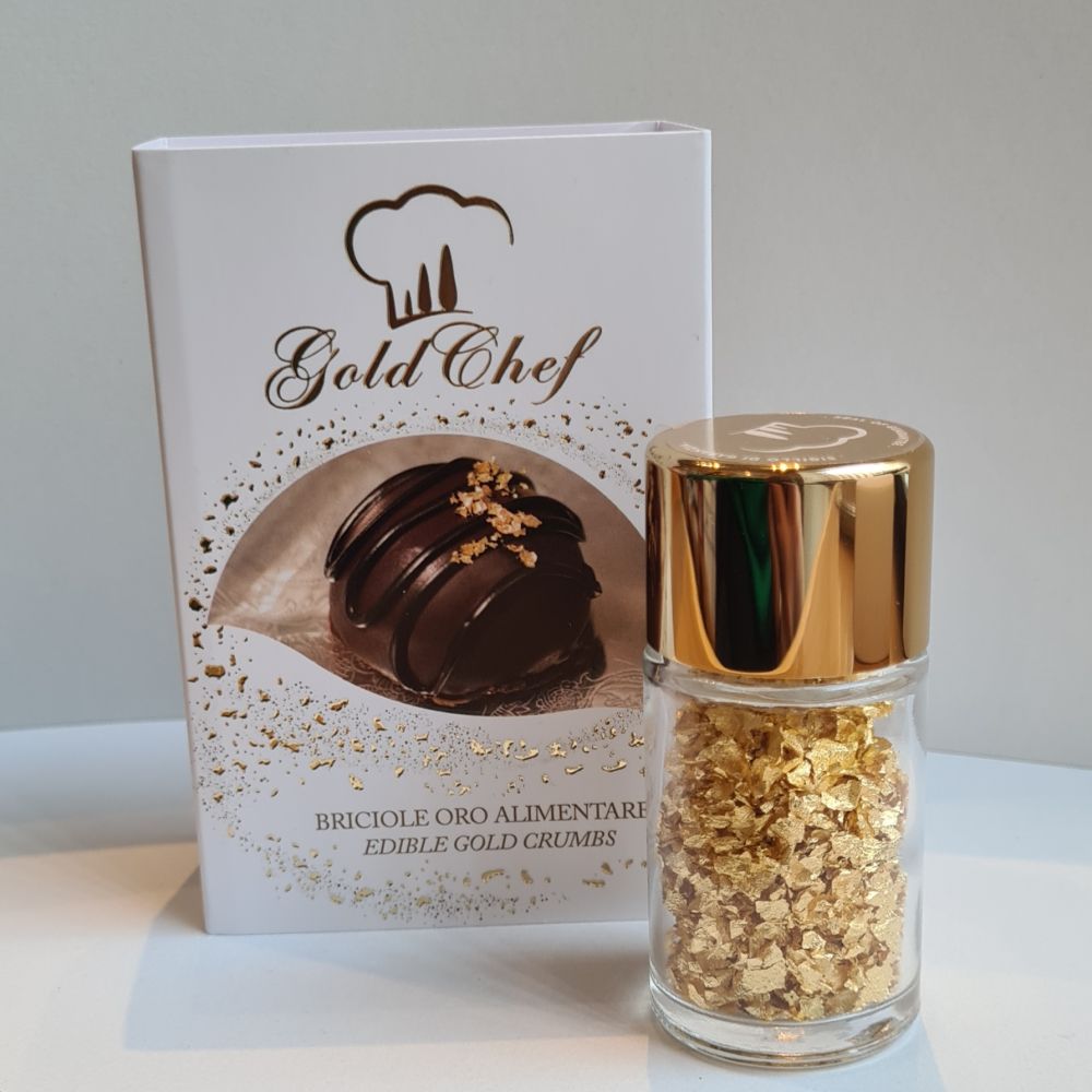 Złoto jadalne drobinki 0,2 g