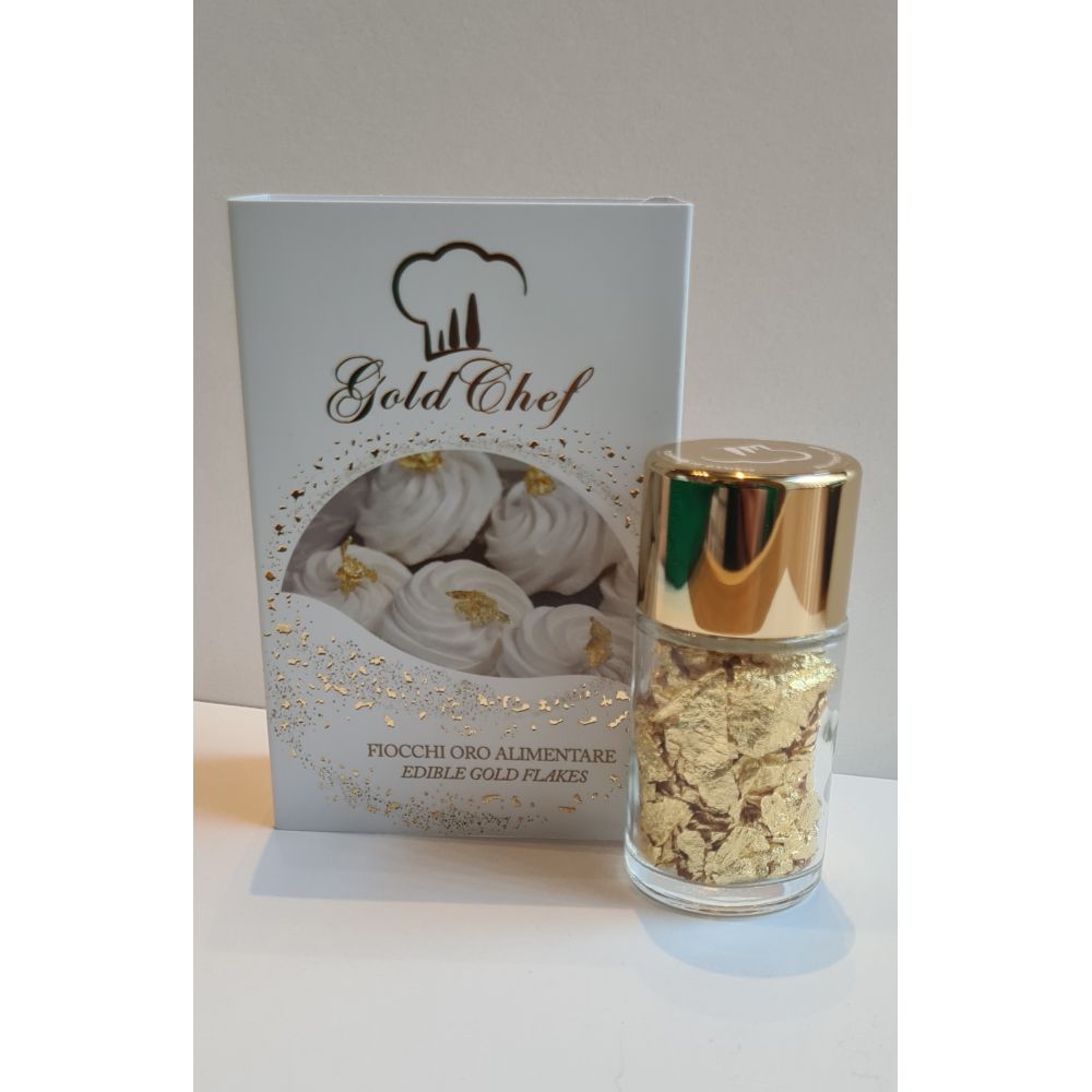 Złoto jadalne płatki 0,2 g