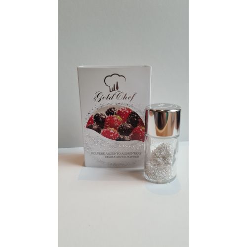 Srebro jadalne puder 0,125 g