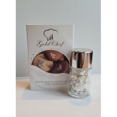 Srebro jadalne płatki 0,125 g