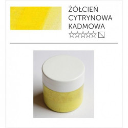 Pigment suchy - żółcień kadmowa cytrynowa imitacja