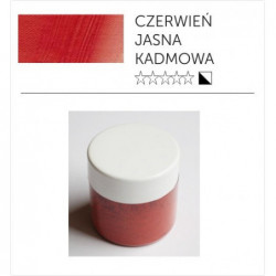 Pigmenty greckie - suche - czerwień kadmowa jasna imitacja