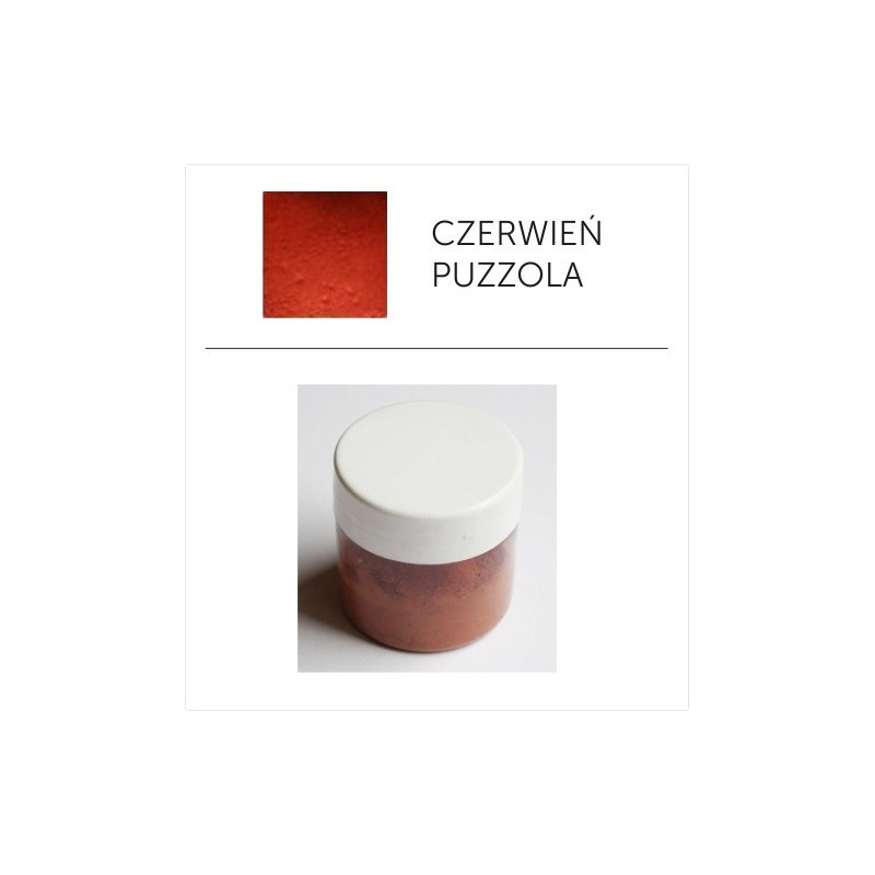 Pigment suchy - czerwień puzzola
