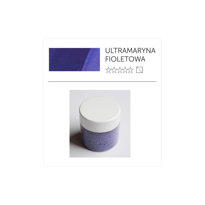 Pigment suchy - ultramaryna fiolet