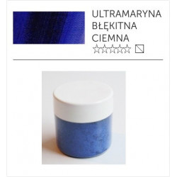 Pigment suchy - ultramaryna błękitna ciemna