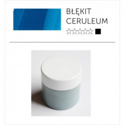 Pigment suchy - błękit ceruleum
